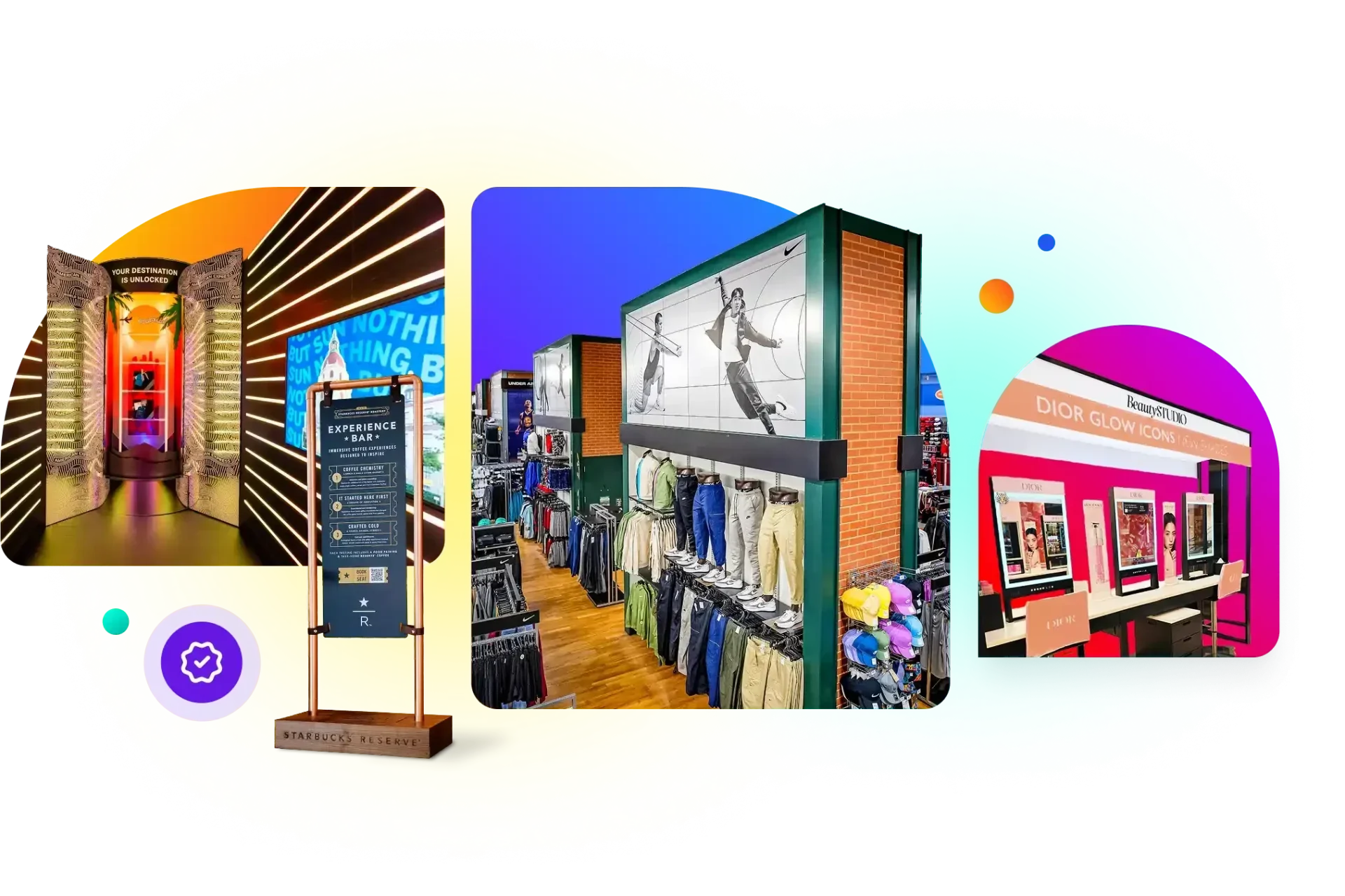 Digital signage in a modern retail environment