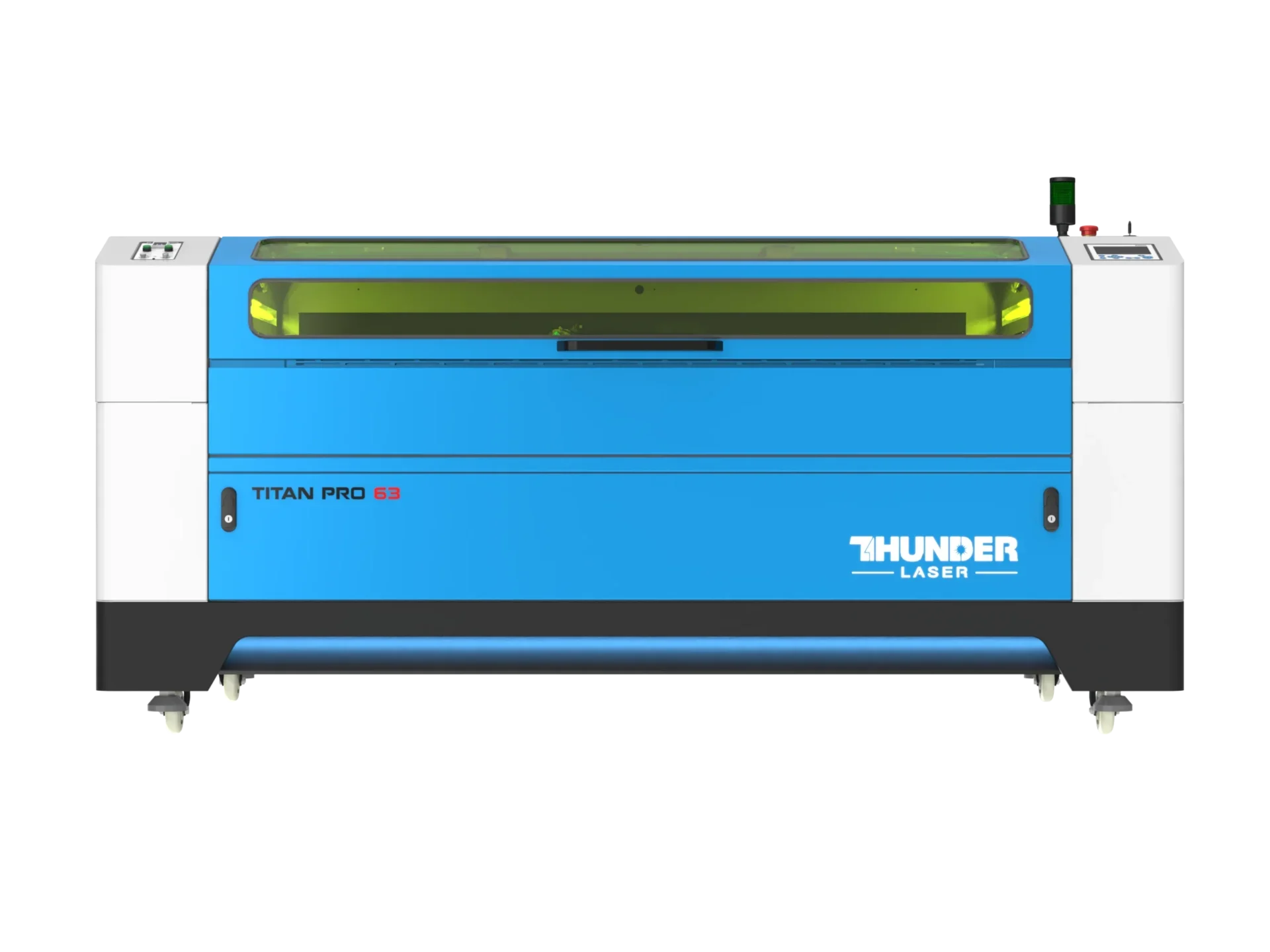 Supported non-metal materials for laser processing