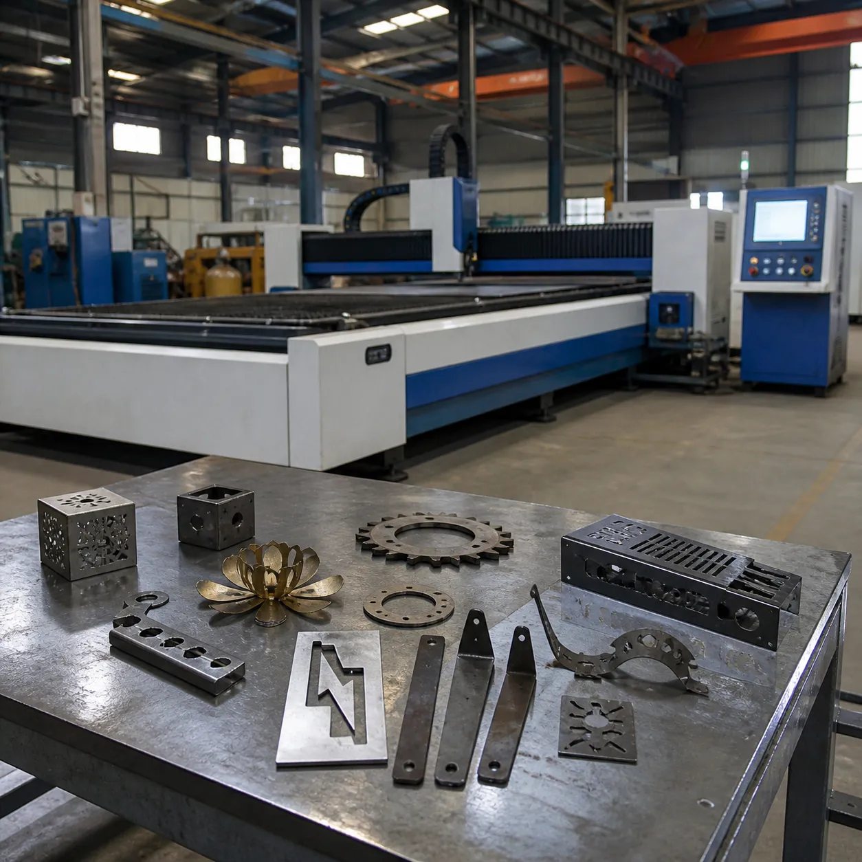 Real Laser Machine Factory, Real Machines, Real Cutting Samples